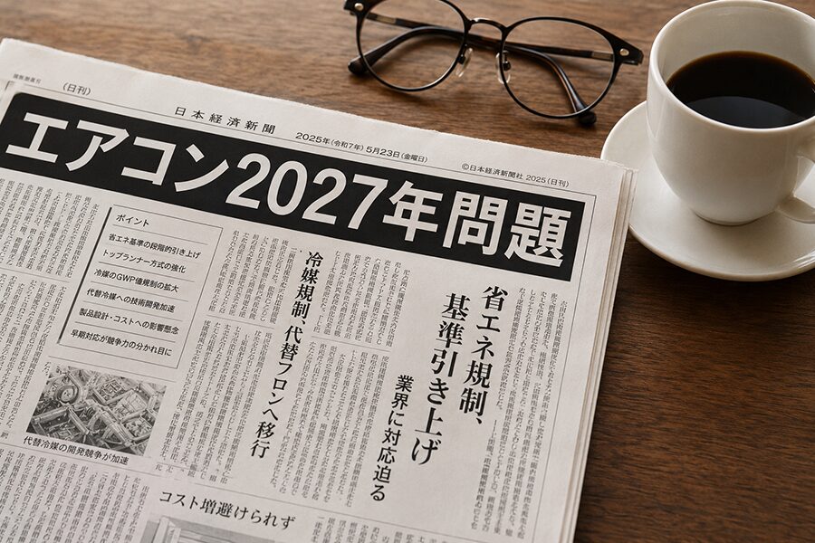 2027年問題に備える ― 業務用エアコン新規導入・入替のご提案