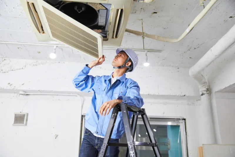 中古業務用エアコン購入で、こんな不安はありませんか？